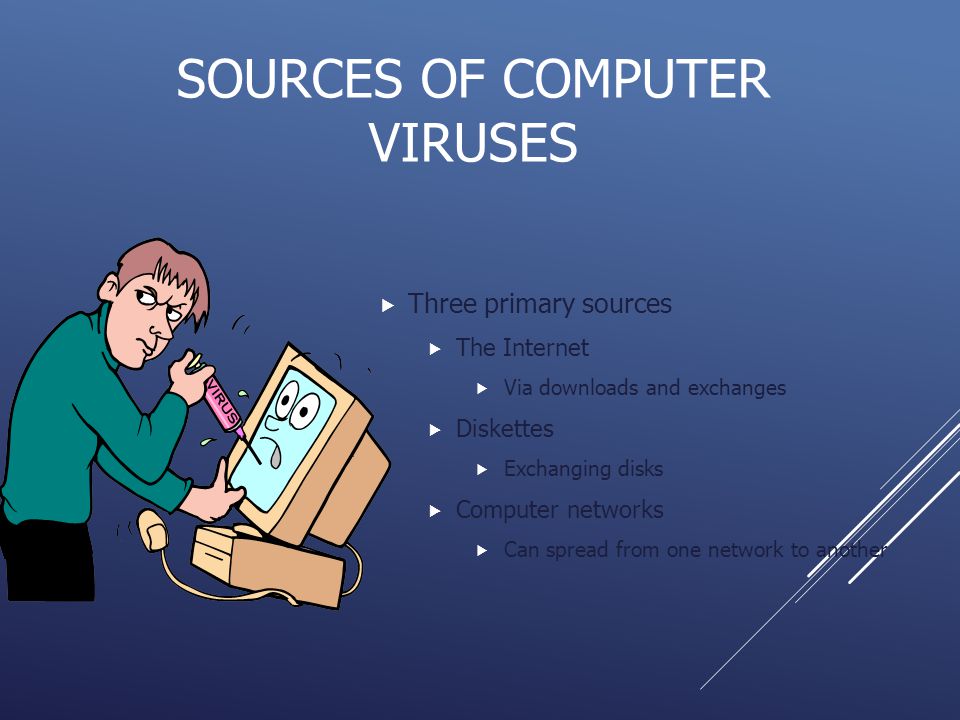 Known computer viruses and their effects on your computer